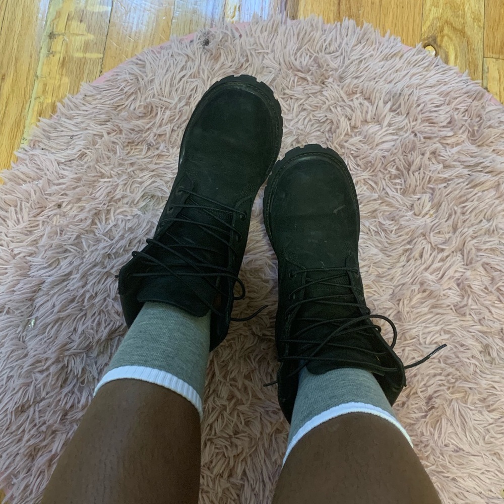 Black Timberland Boots